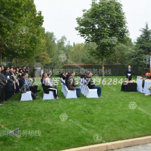 抗日将领王凌云纪念碑在郑州福寿园隆重揭幕